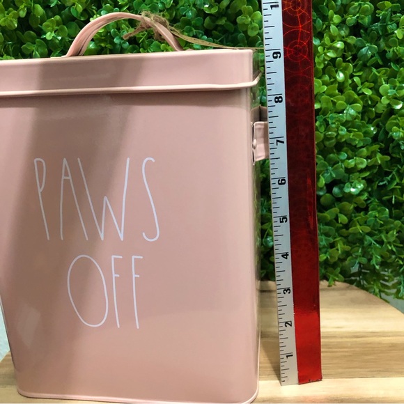 Rae Dunn “PAWS OFF” metal canister - Picture 4 of 5